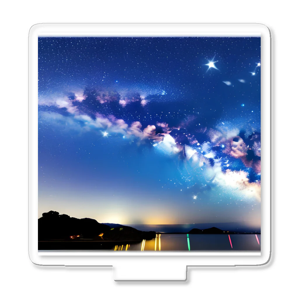 STAR_DUSTの星空をイメージしたグッズ Acrylic Stand