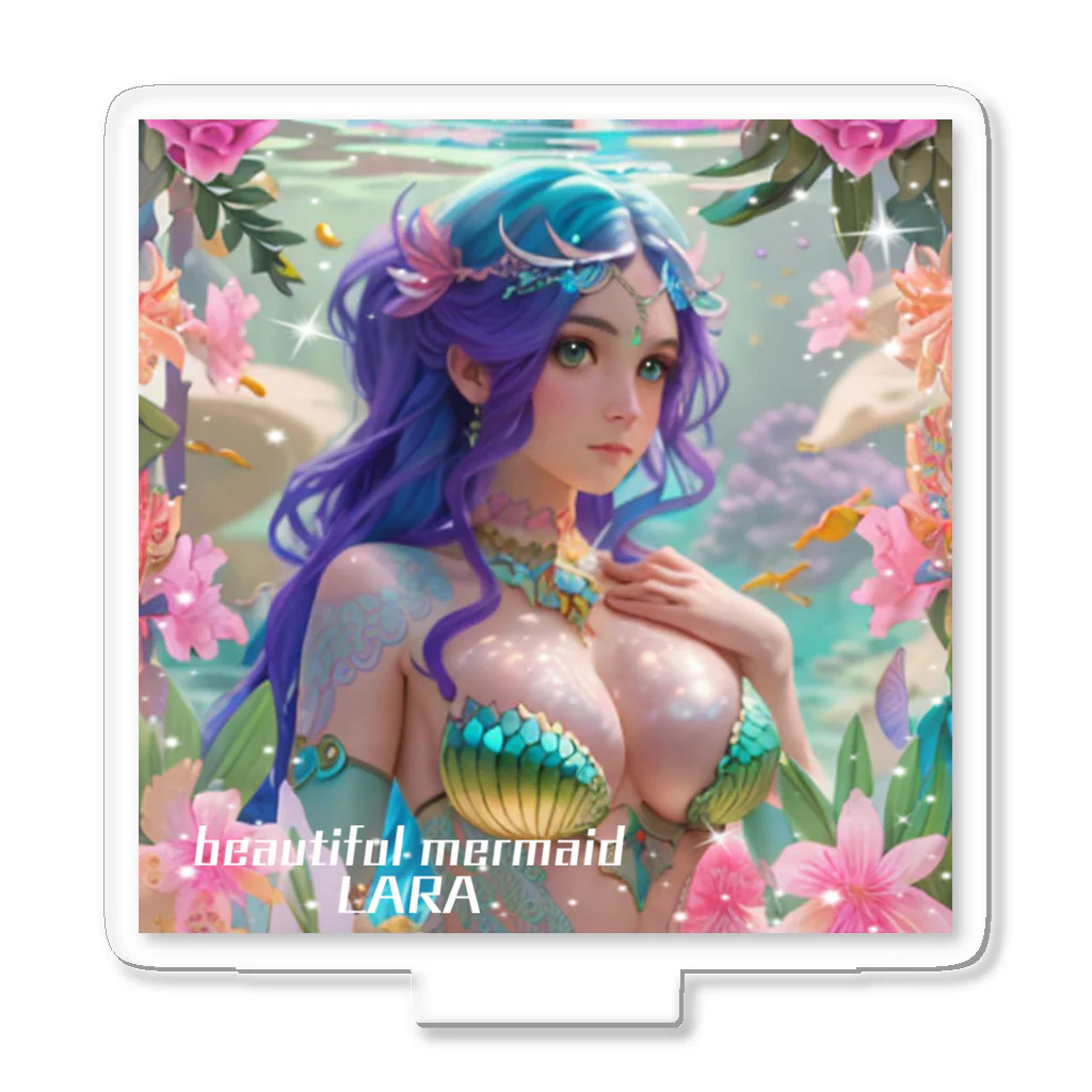 💖宇宙整体♪🌈♪こころからだチャンネル♪💖のbeautiful  mermaid  LARA Acrylic Stand