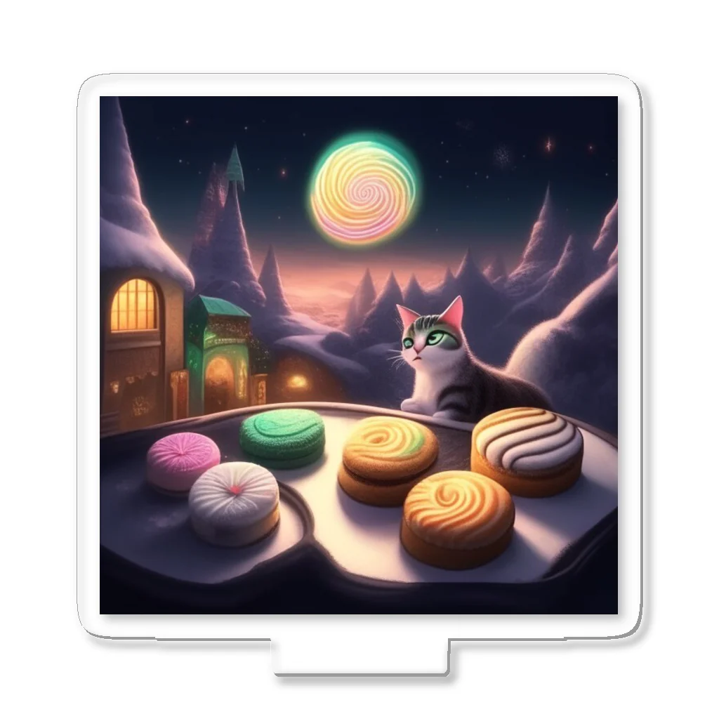 san333333333のNeko Sweets アクリルスタンド