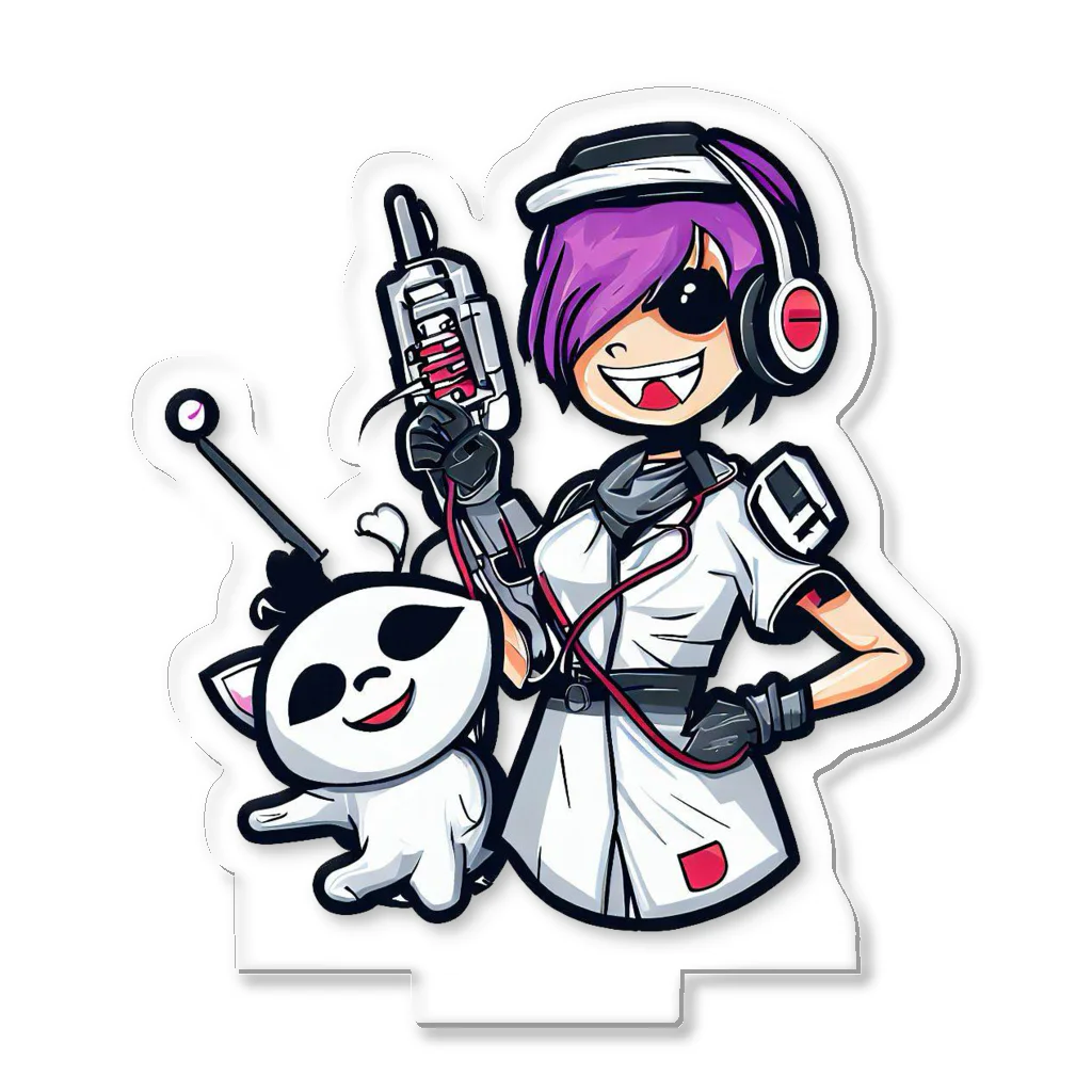 CuteCombatのCuteCombat_nurse(ナース)_ver.006 アクリルスタンド