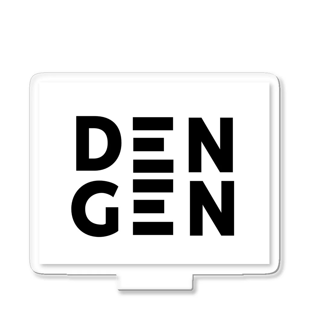 DEG鯖ショップのDenGENロゴ アクリルスタンド