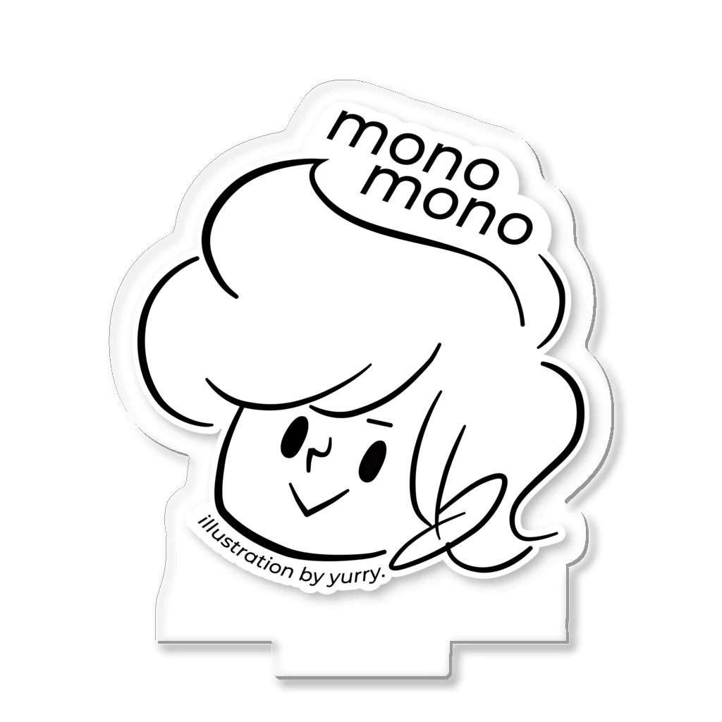 monomonoのmonomono logo アクリルスタンド