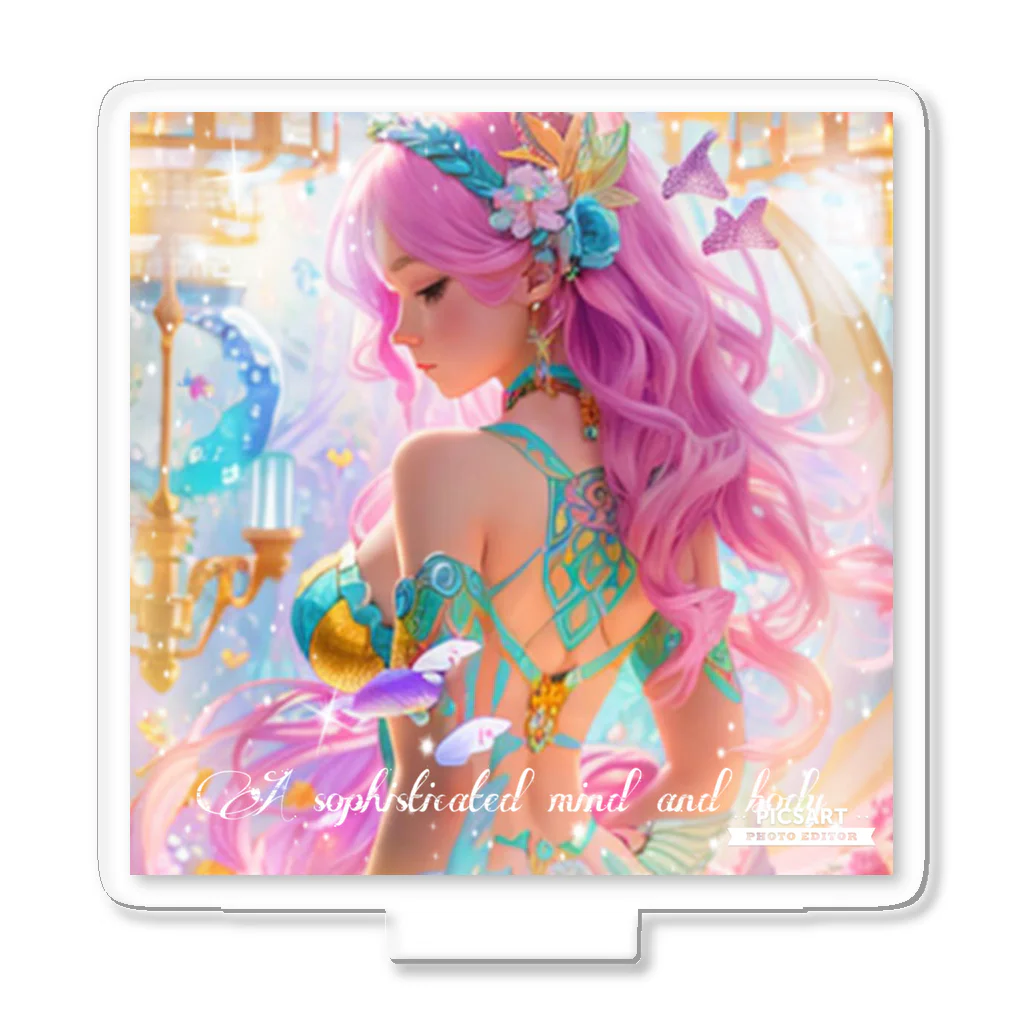 💖宇宙整体♪🌈♪こころからだチャンネル♪💖のA sophisticated mind and body Acrylic Stand