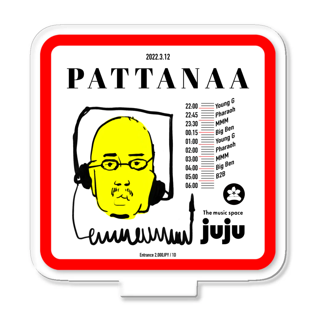 OMK 3000のPATTANAA 2022 3/12 Acrylic Stand