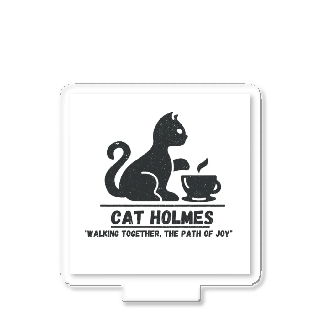  cat Holmesのdaily life at home Acrylic Stand