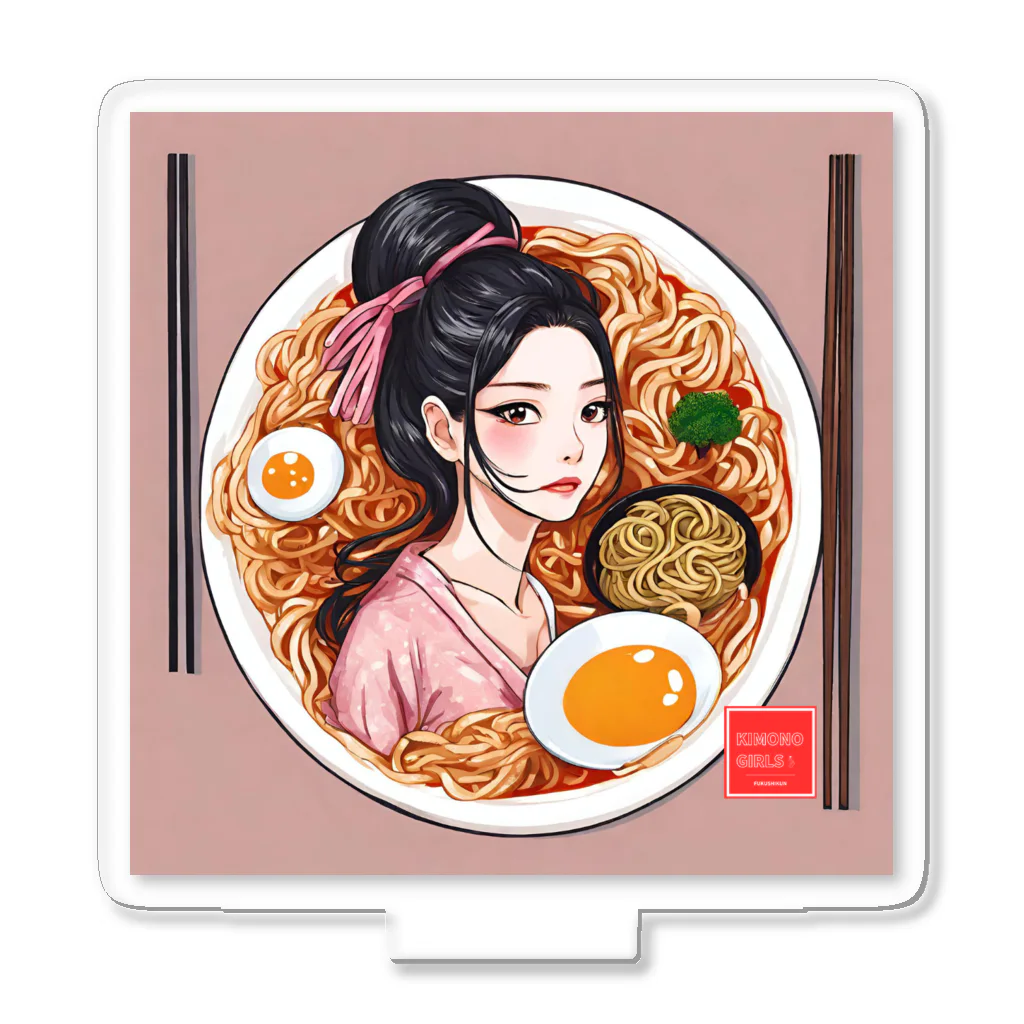 KIMONO GIRLS（キモノ ガールズ）のKIMONO GIRLS 華 ramen Acrylic Stand