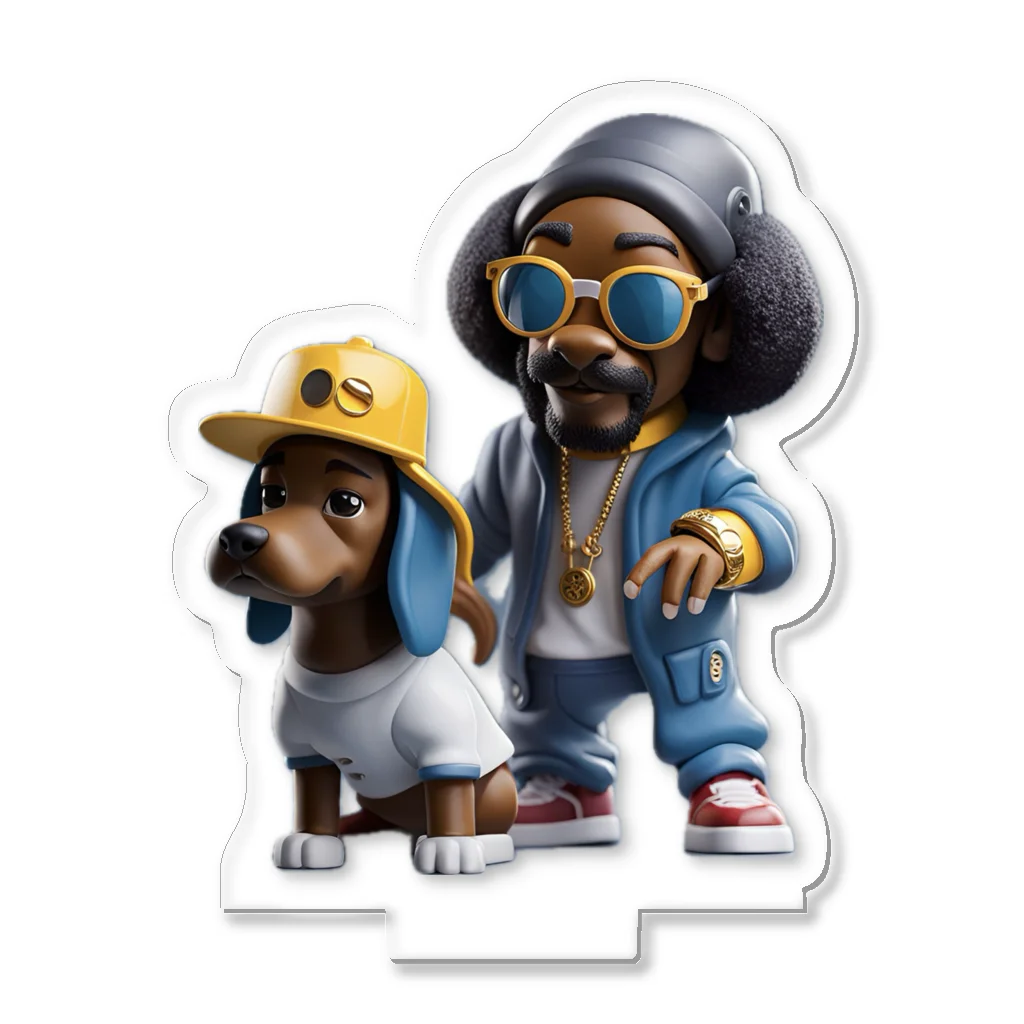 LALV DOPE NINJAのSnoop And dog アクリルスタンド