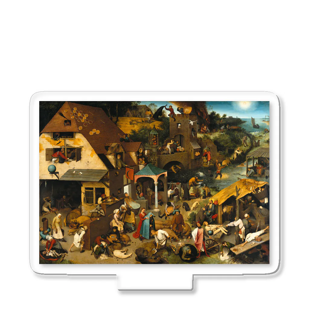 世界美術商店のネーデルラントの諺 / Netherlandish Proverbs Acrylic Stand