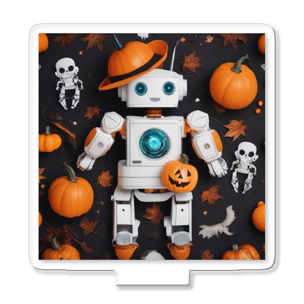 ToToMoの【ハロウィン】ロボット Acrylic Stand