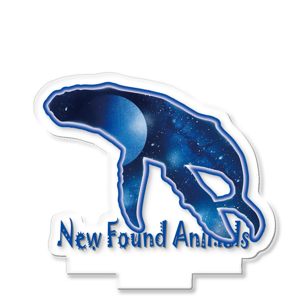 『New Found Animals』StoreのNew Found Animals『Dream Pop【Whale】』～クジラ～ アクリルスタンド