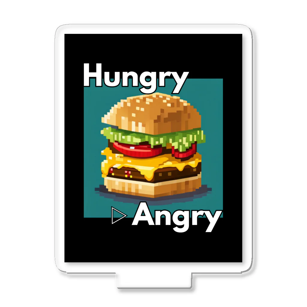 hAngryの【ハンバーガー】hAngry  Acrylic Stand