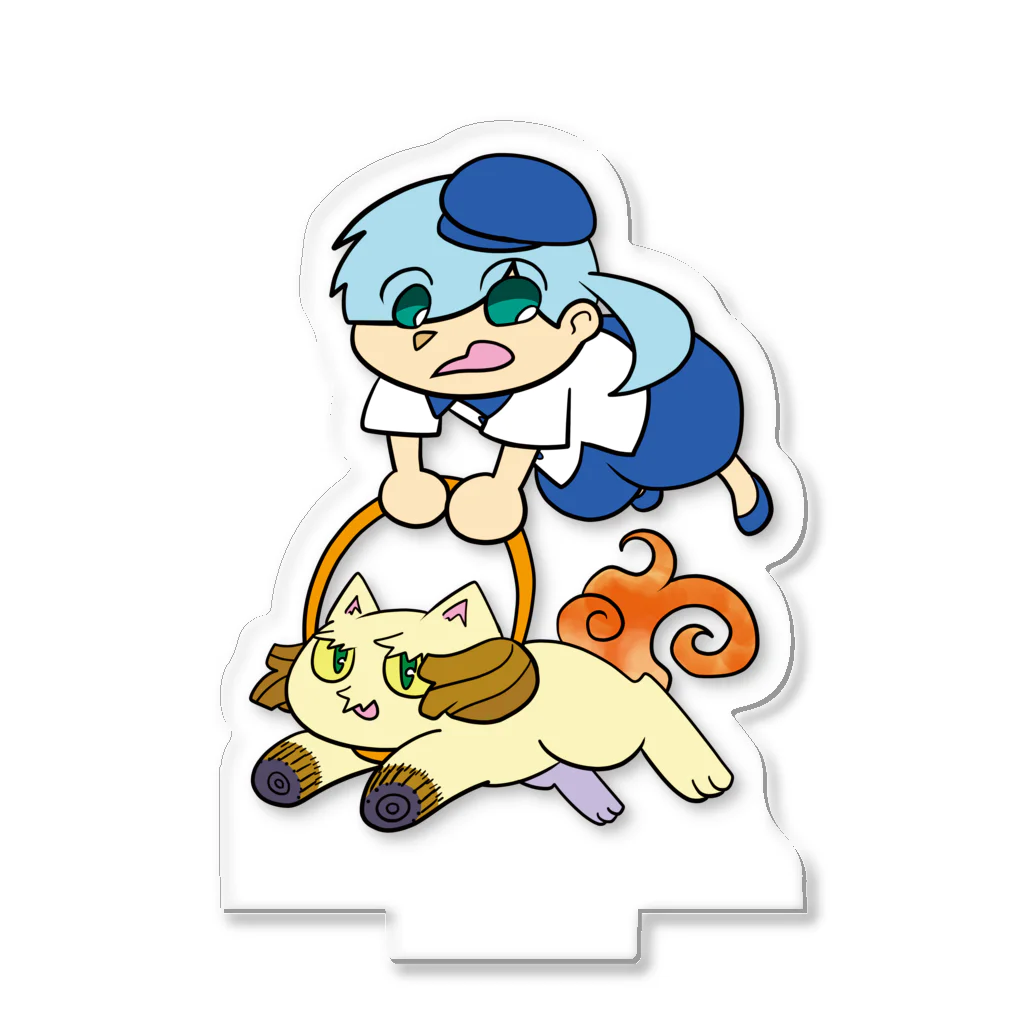 Animaru639のThe Land of Cats-002 Acrylic Stand