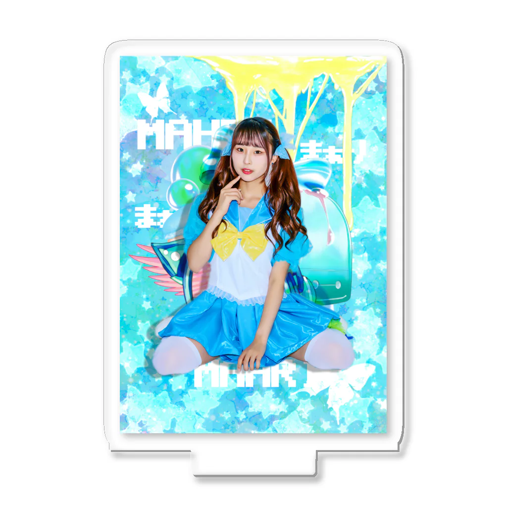 BABYBEARDのBABYBEARD Artist photo (blue) Acrylic Stand