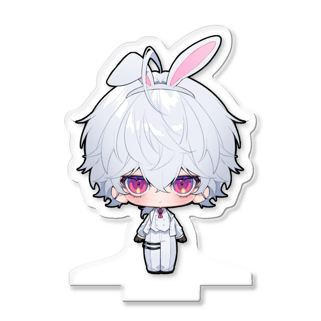 朧朧の白くんバニボ Acrylic Stand