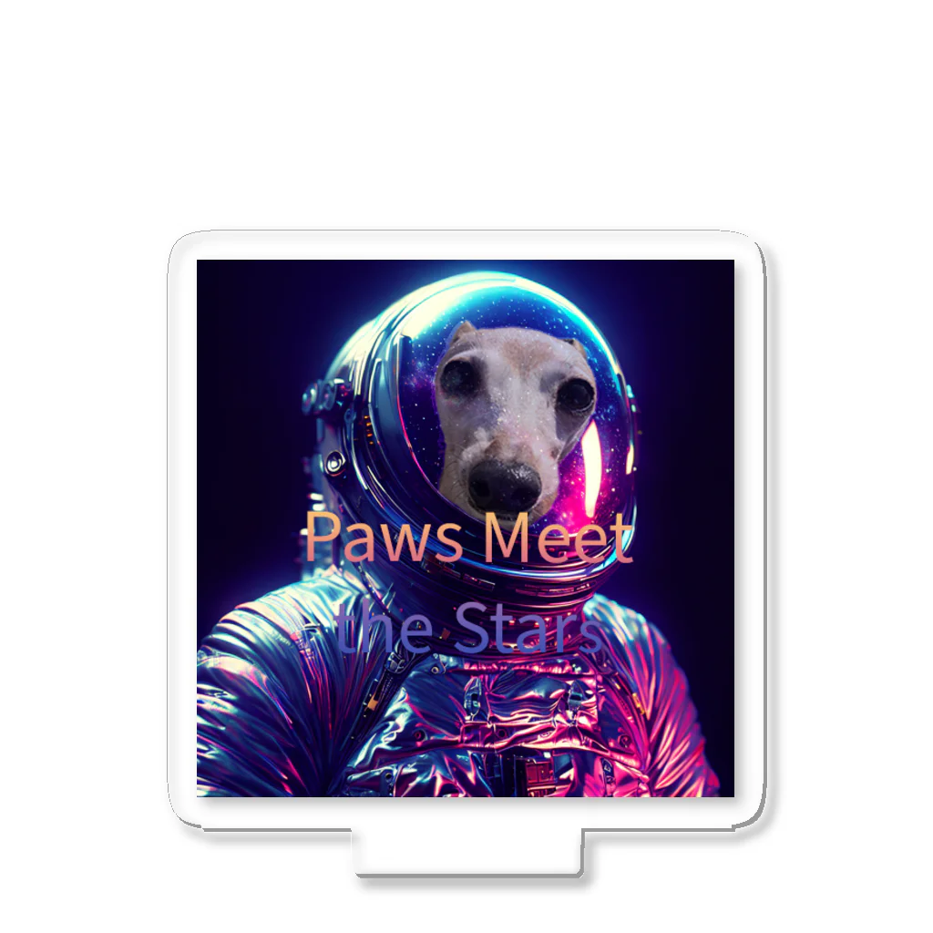 Toggle on.の宇宙犬 アクリルスタンド