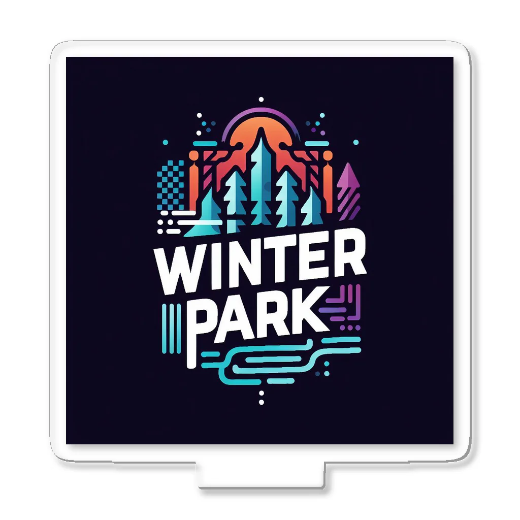 Lock-onの【WINTER PARK】VOL.01 Acrylic Stand