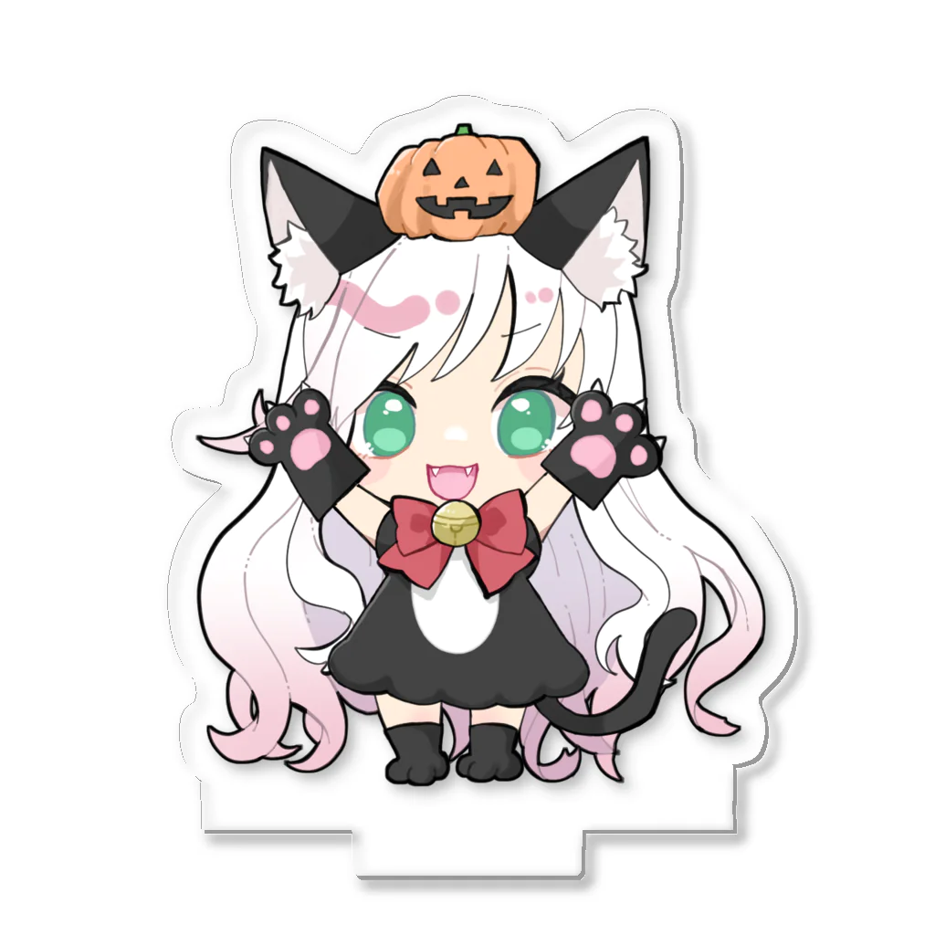 sakura_sagna/佐倉サニャの佐倉サニャ2023ハロウィーンVer.黒猫 アクリルスタンド