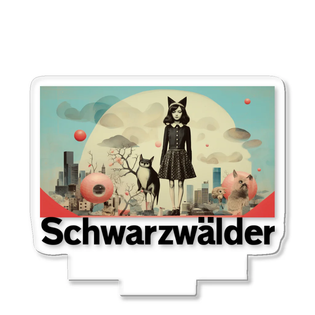 Schwarzwälderのonnna no ko アクリルスタンド