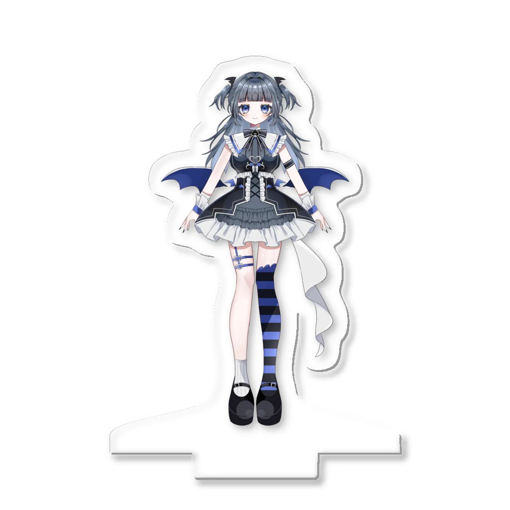 仄闇るる💙♠️@新人Vtuber ↝の仄闇るる立ち絵グッズ↝ Acrylic Stand