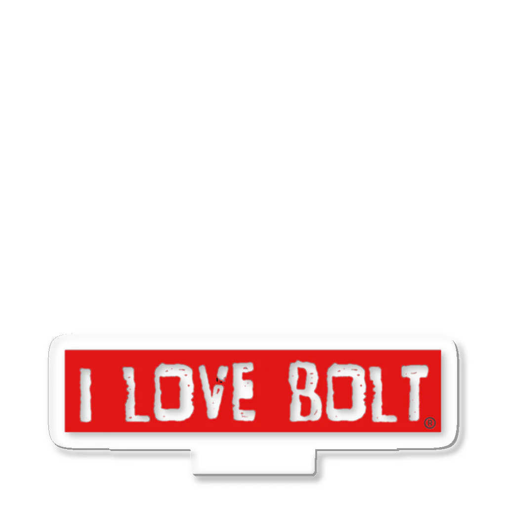 『I LOVE BOLT』TEAM BOLT official ブランドの浜名湖319 全国BOLTミーティング　オリジナルTシャツ Acrylic Stand