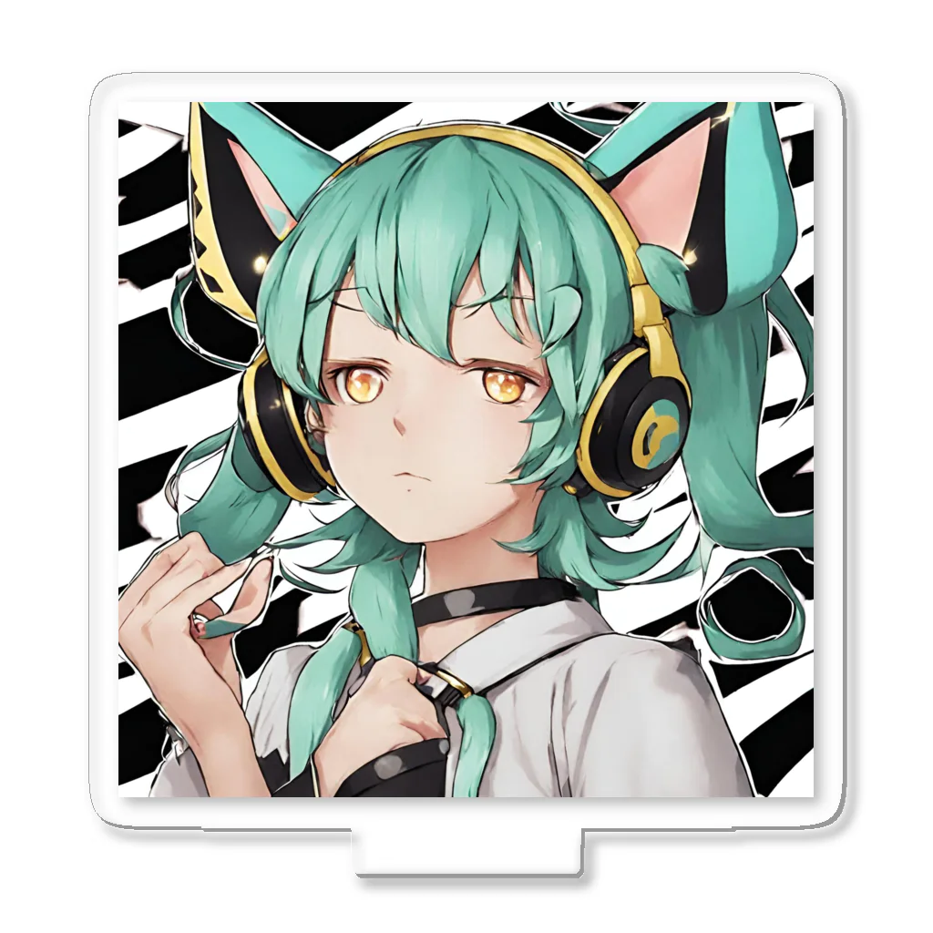 VOCALOID風な商品をのVOCALOID風 猫耳ちゃん Acrylic Stand