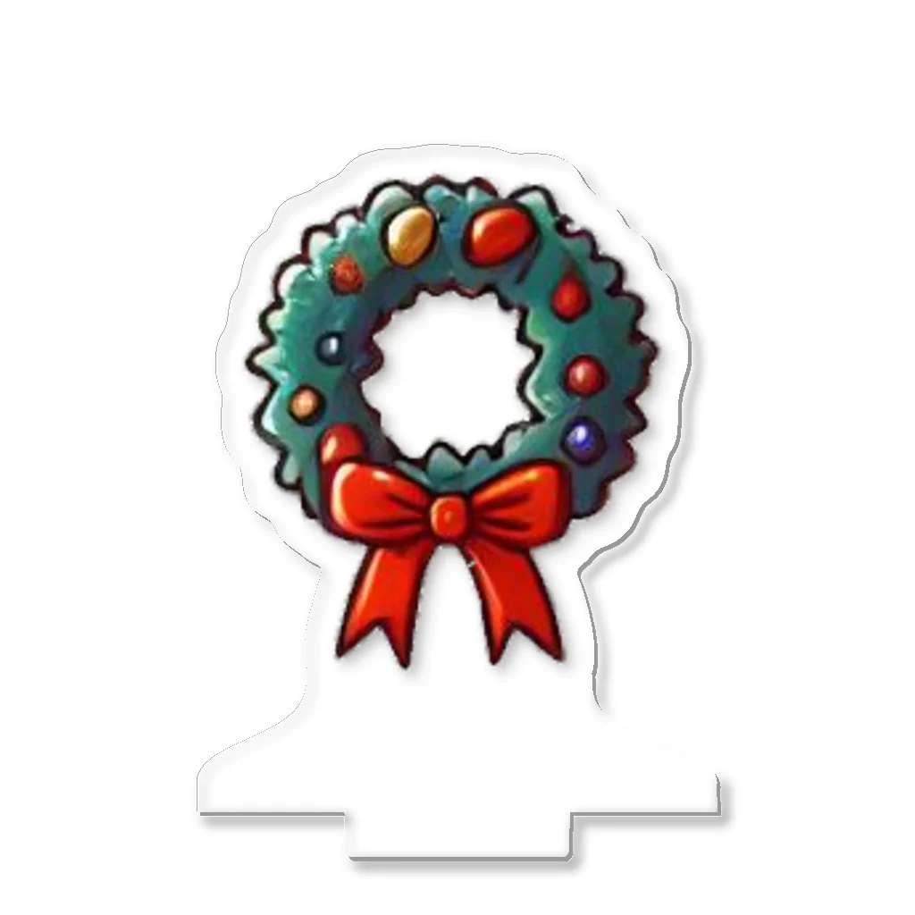 終わらない夢🌈のクリスマスリース🎄✨ アクリルスタンド