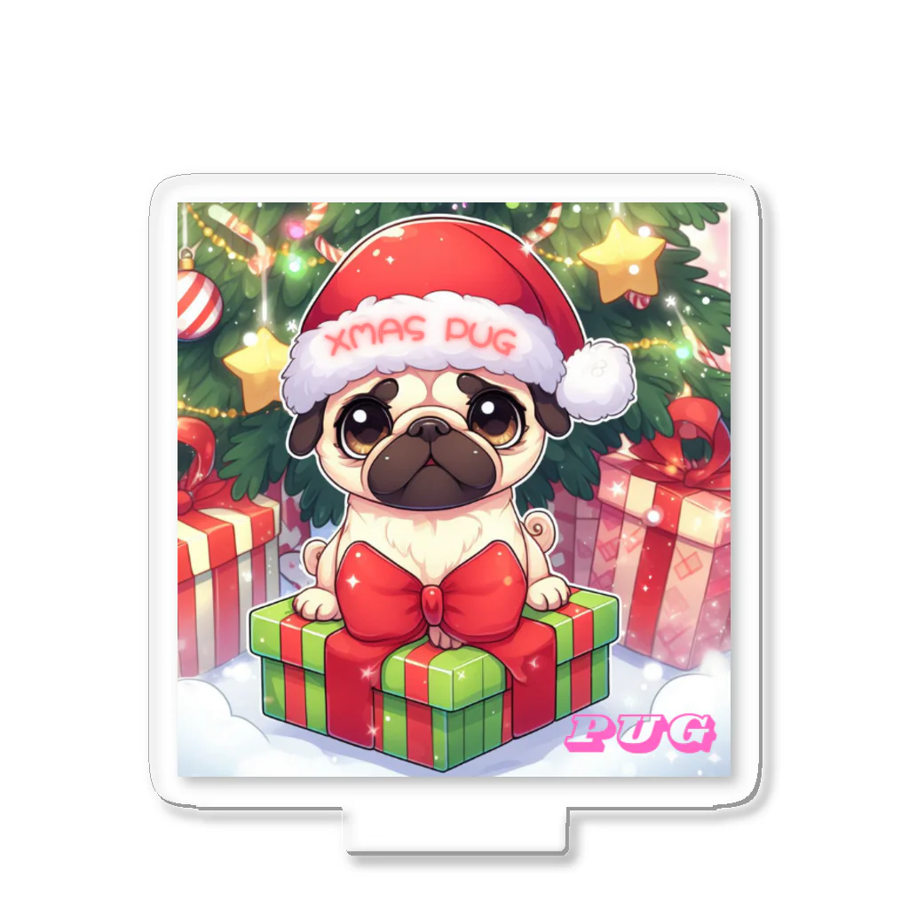 furebuhi　clubのXmas PUG アクリルスタンド