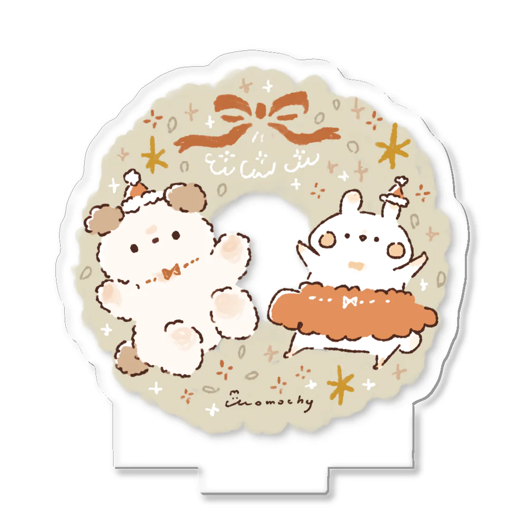 ＊momochy shop＊のちゃぷもちのクリスマス Acrylic Stand