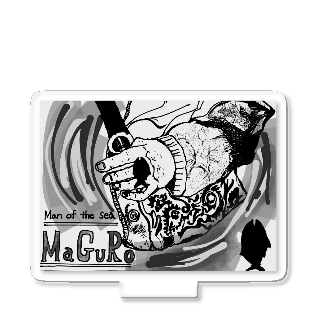 maguro8xpのmaguro Man of the sea Acrylic Stand