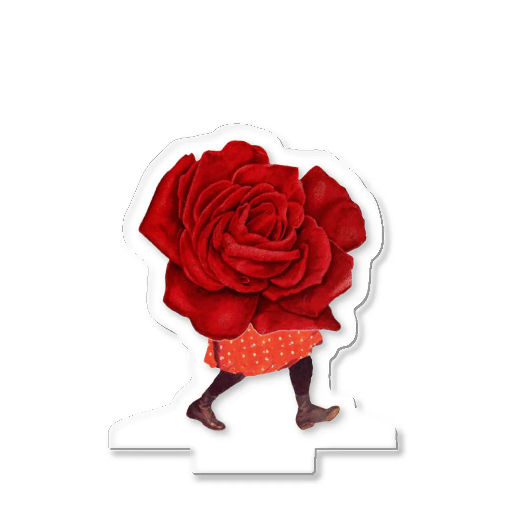 MOONCALFのRose Girl Acrylic Stand