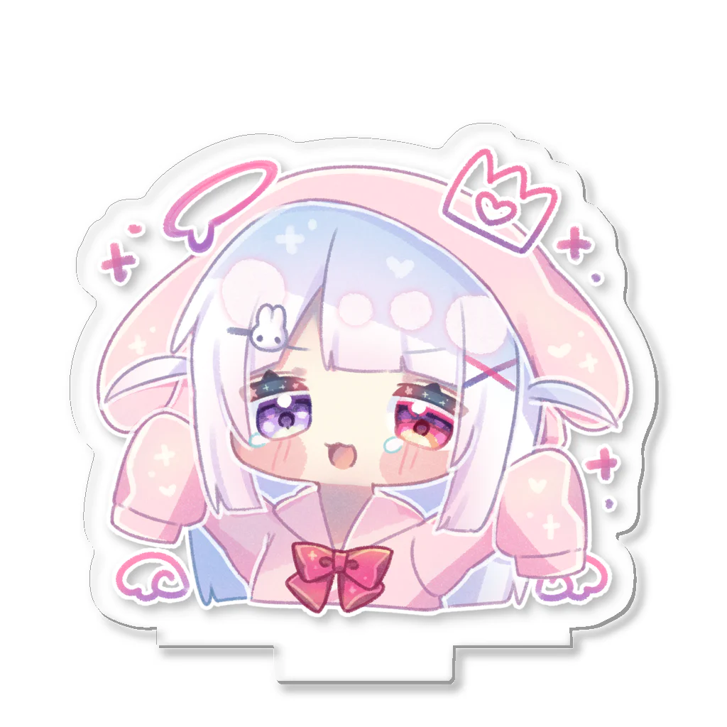 みなづき。のうさ耳パーカーちゃん(優勝) Acrylic Stand