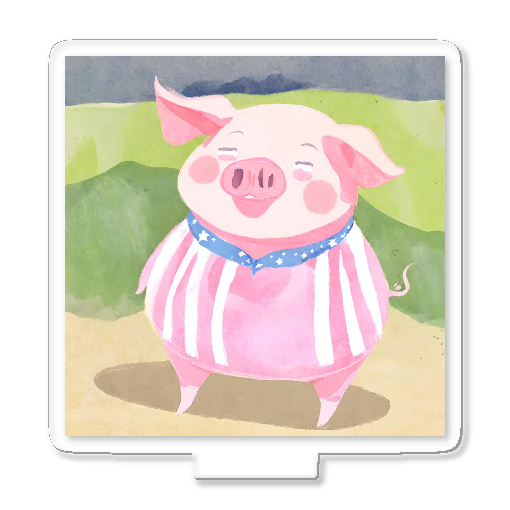 Yumexの豚のブーちゃん アクリルスタンド