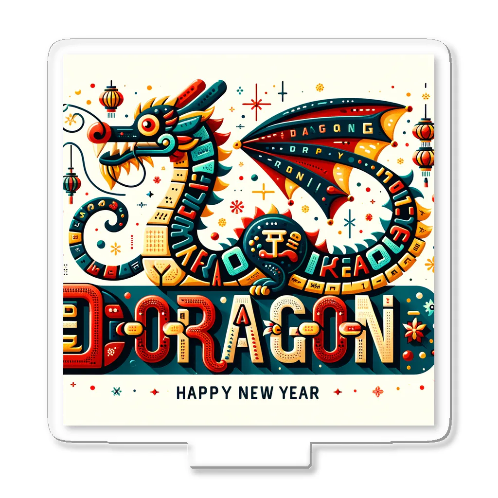 FX海外のドラゴンｎｅｗｙｅａｒ アクリルスタンド