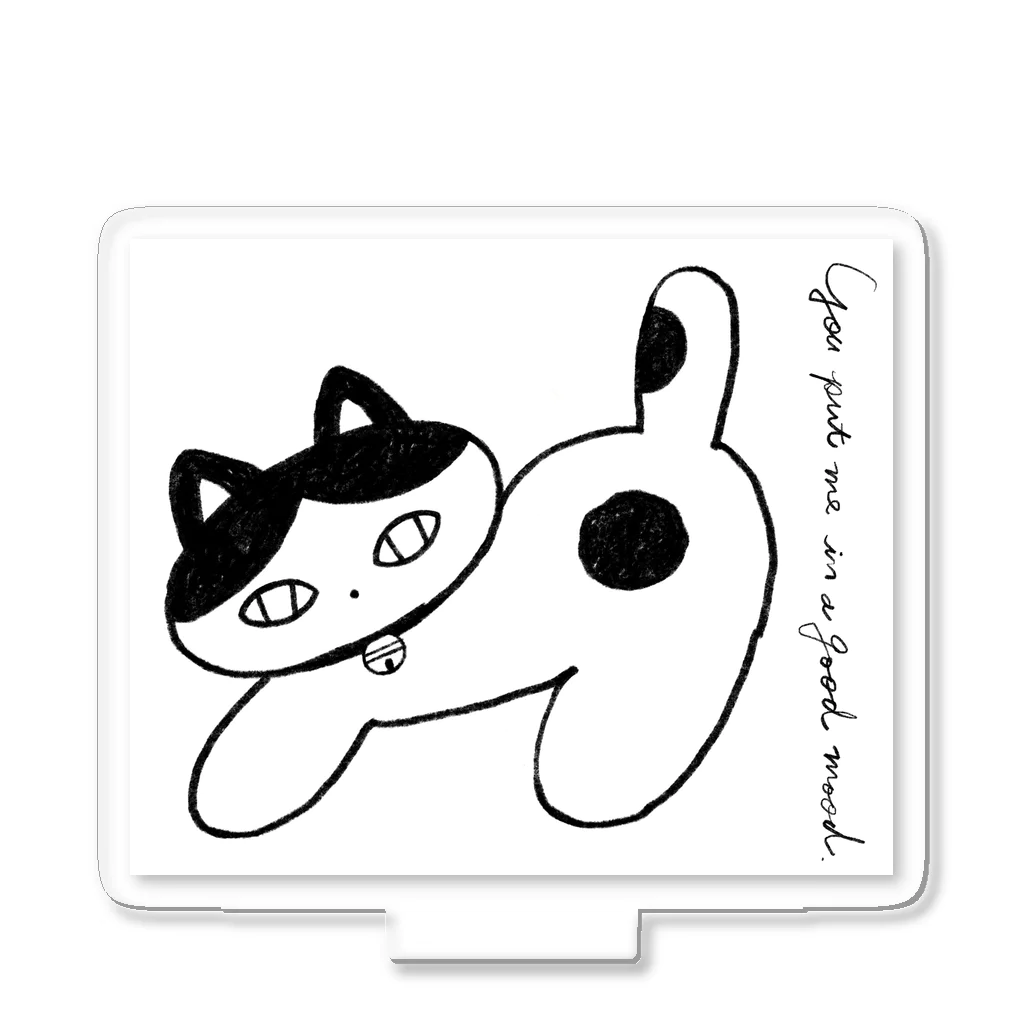 Sonon Buttonのねこねこハチワレ アクリルスタンド