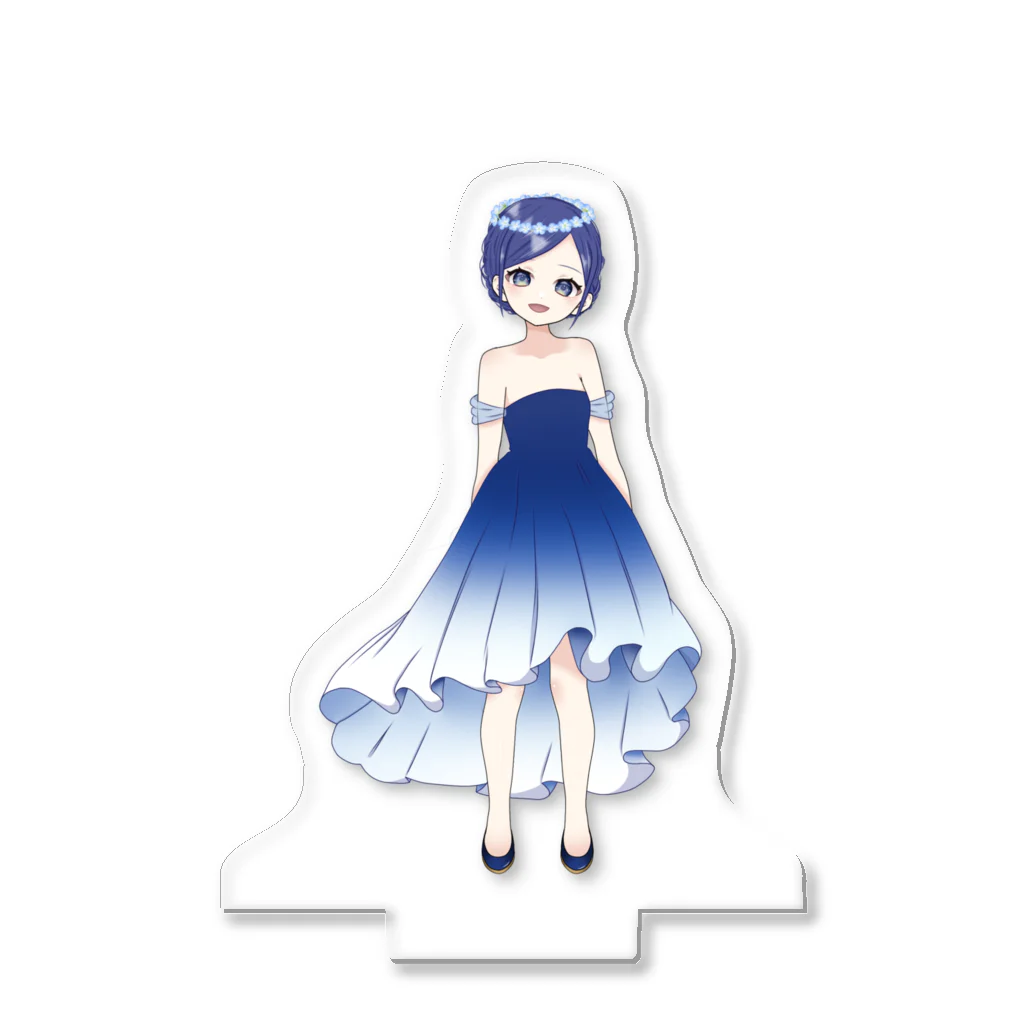 しろくまショップのウエディングドレスアクスタ Acrylic Stand