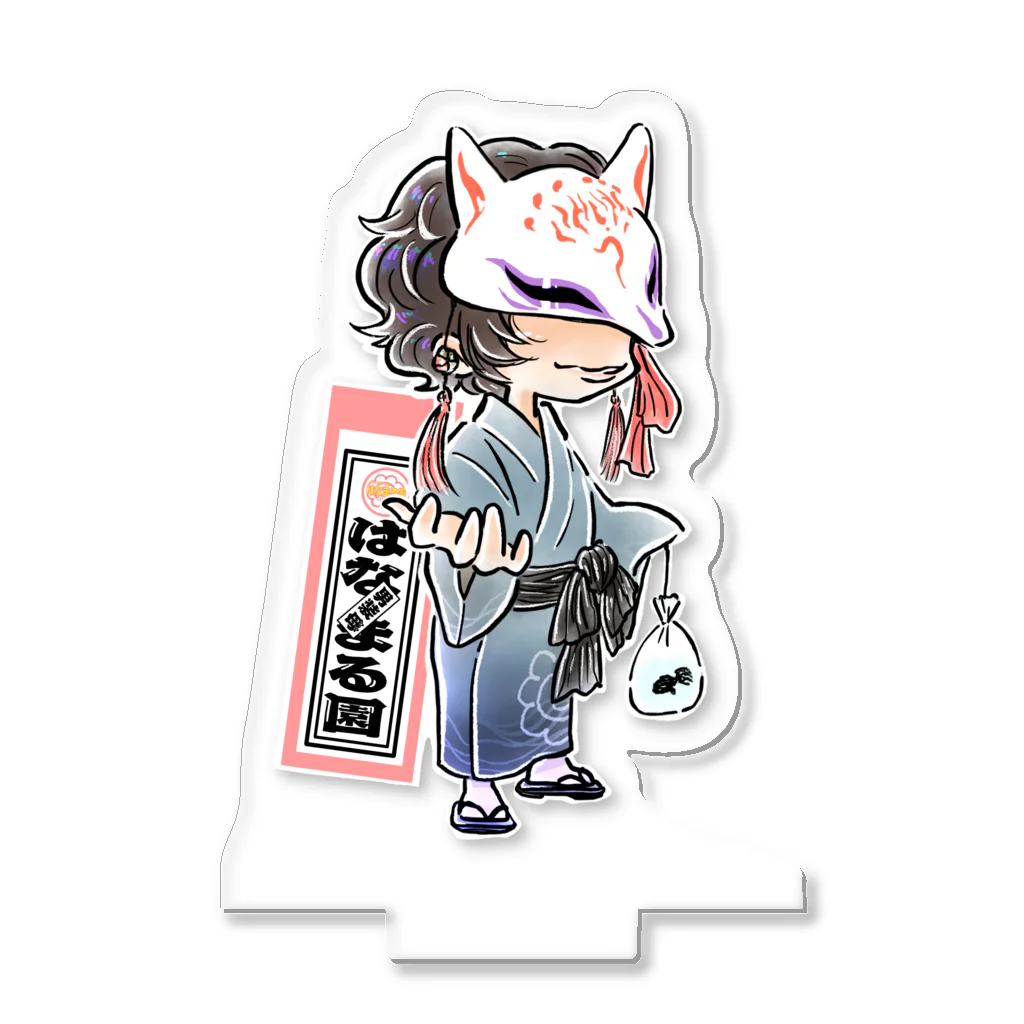 群青のはなまる夏祭り　浴衣先生　園長 Acrylic Stand