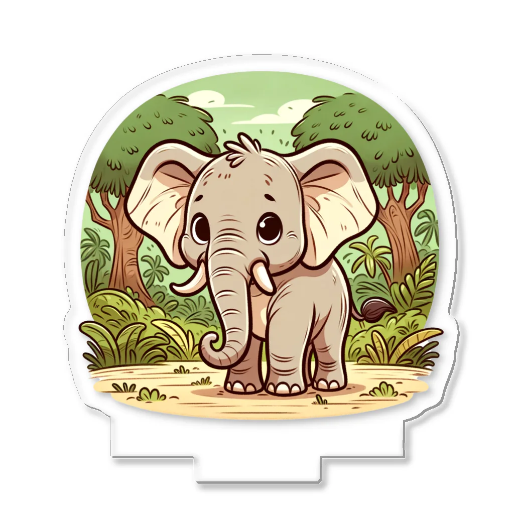 SAI.AI【ビンテージアニマル】のelephant【ビンテージアニマル】 アクリルスタンド