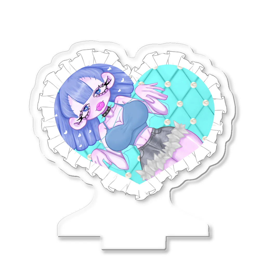 PUPi🖤の「 SAH Blue-Girl♡」 Acrylic Stand