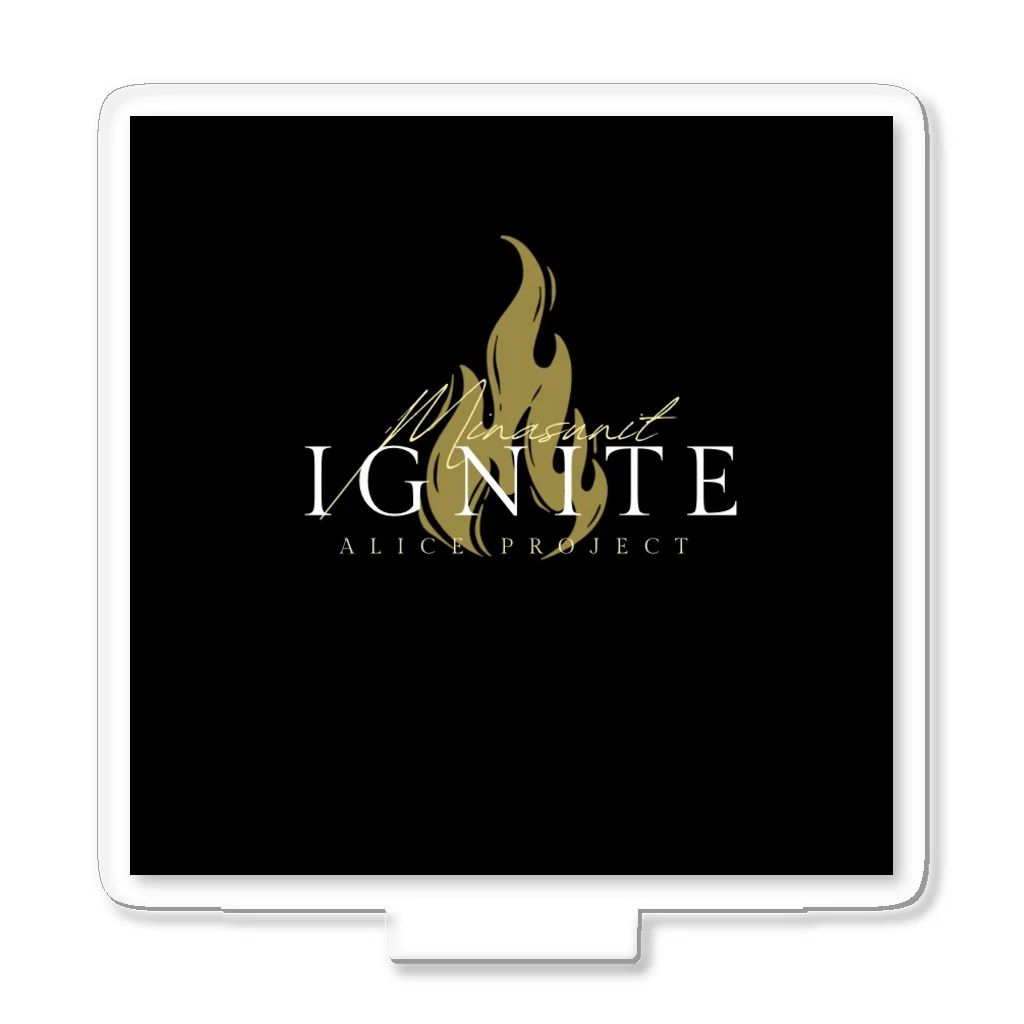 アストランティアのIGNITE公式 ロゴグッズ アクリルスタンド