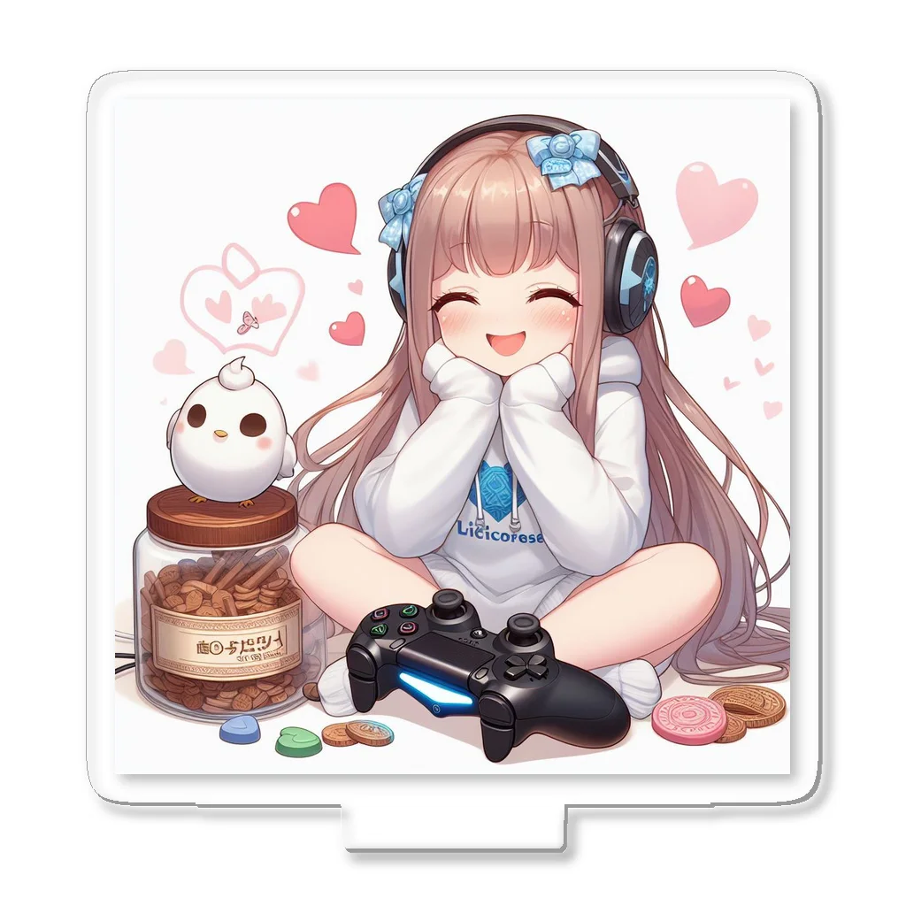 luckyTigerのゲーム女子 アクリルスタンド