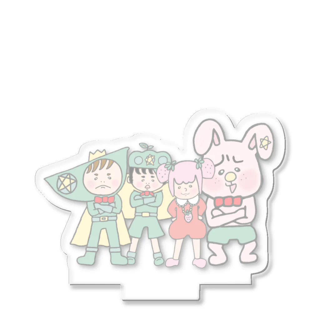 びーんずしょっぷのなかまたち Acrylic Stand