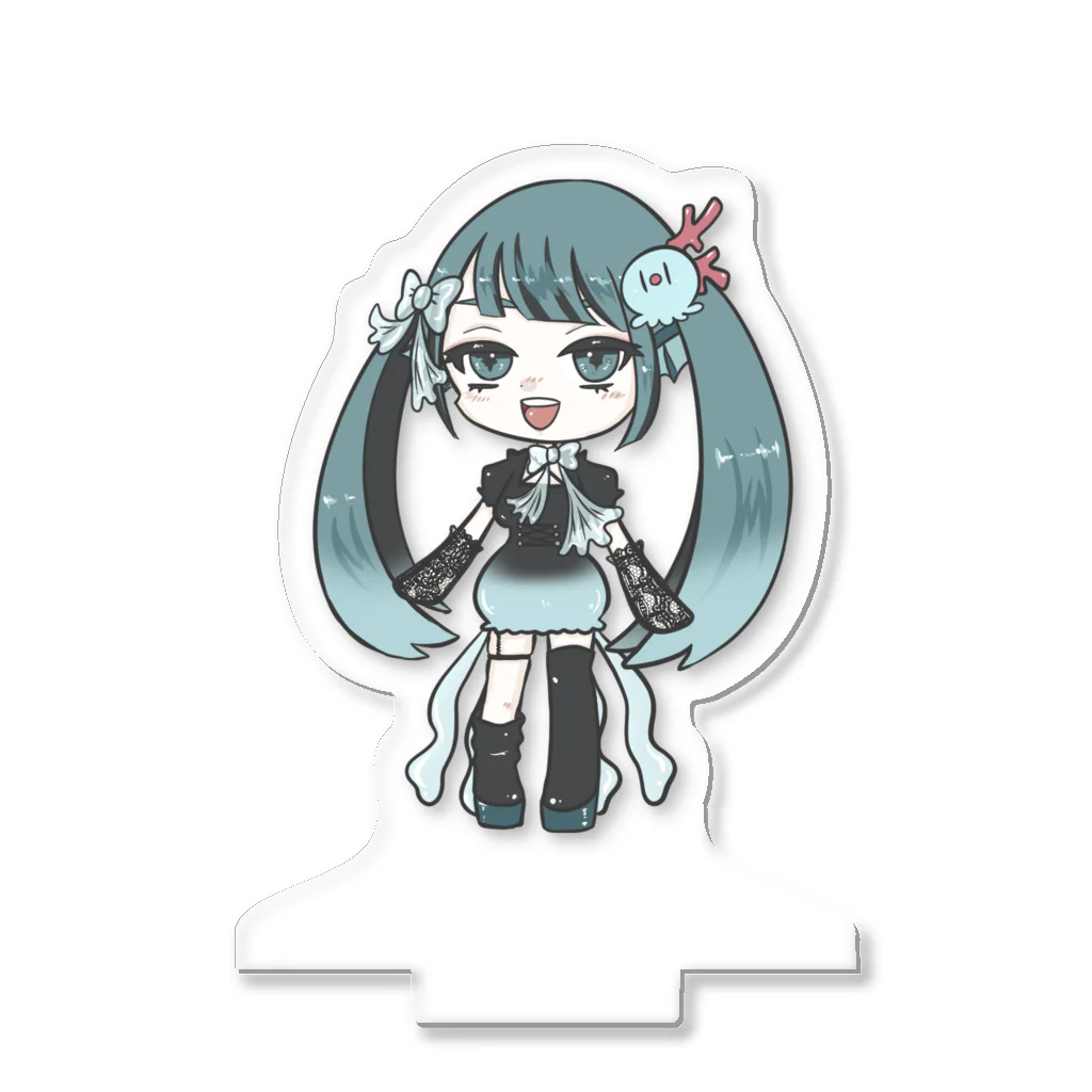 海月うららの海月館の等身ちいさめうらら Acrylic Stand