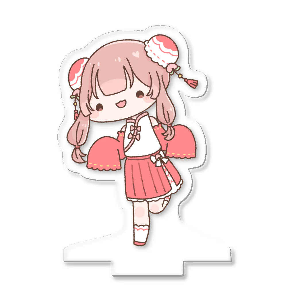 おととのおととちゃいなポーズ Acrylic Stand