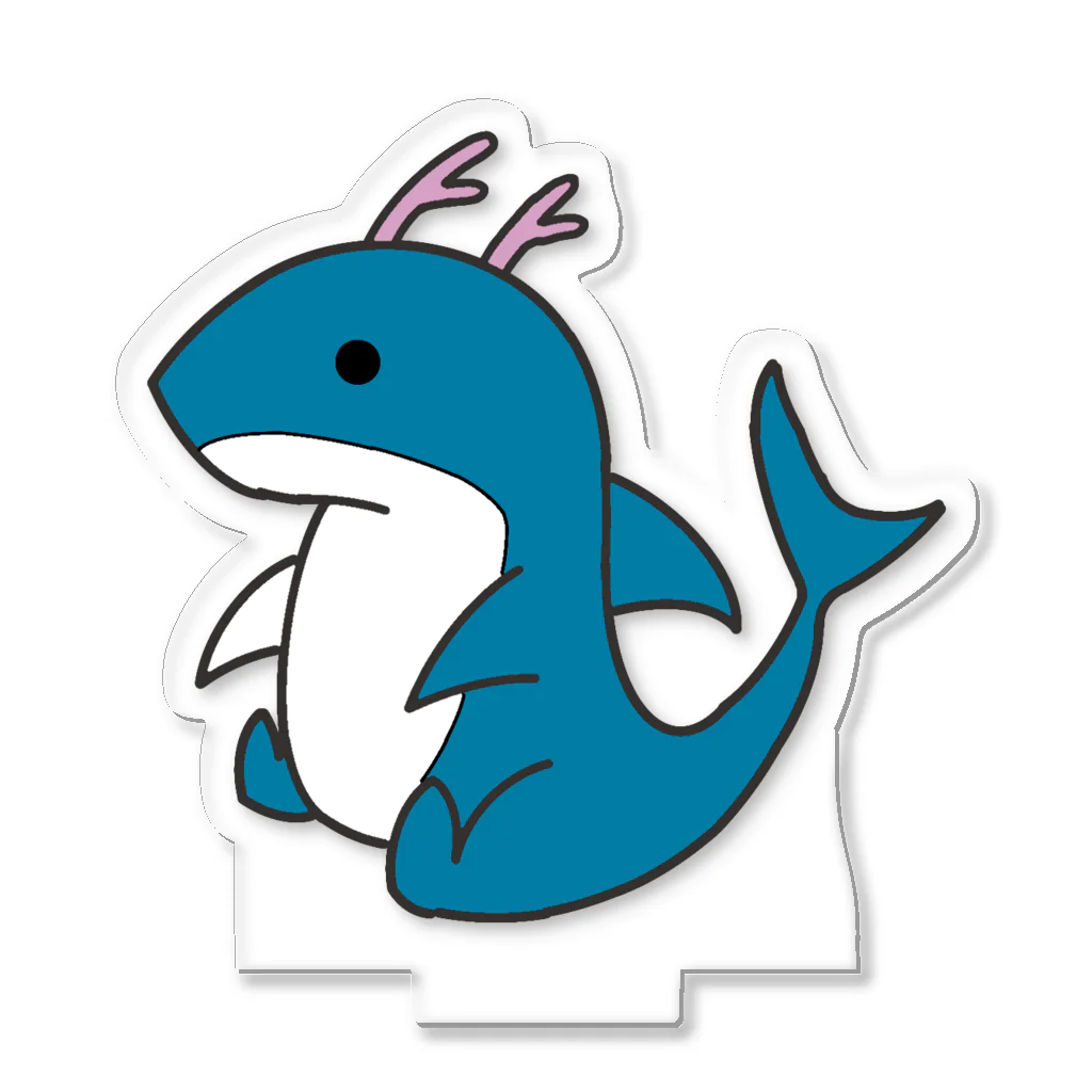 SHARK　LIFEの鮫龍くん アクリルスタンド