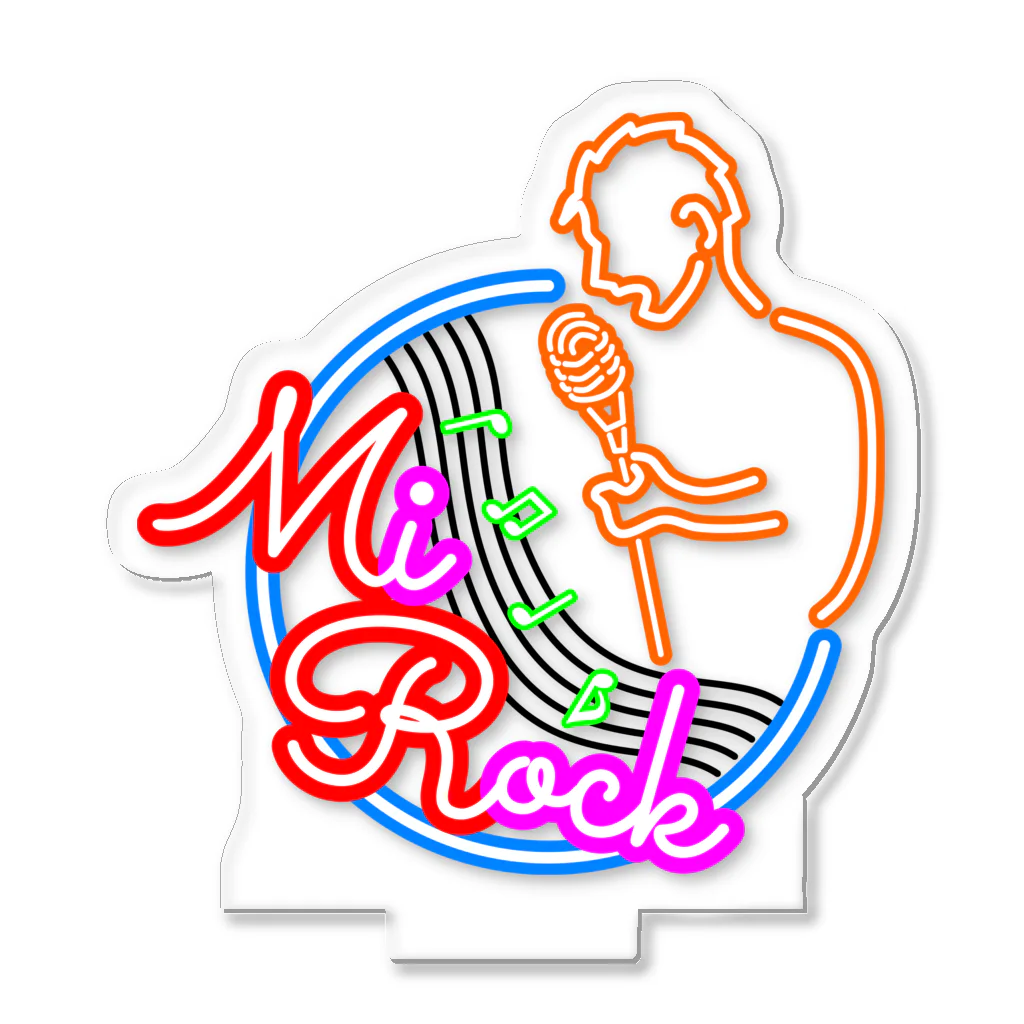 Mi_RockのMi Rock オリジナルグッズ アクリルスタンド