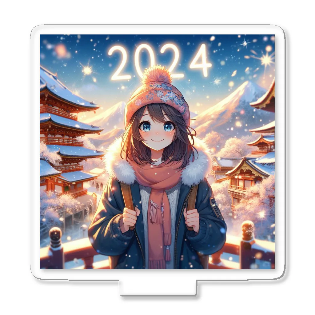 ryuureonの2024 Winter Girl 3 Acrylic Stand