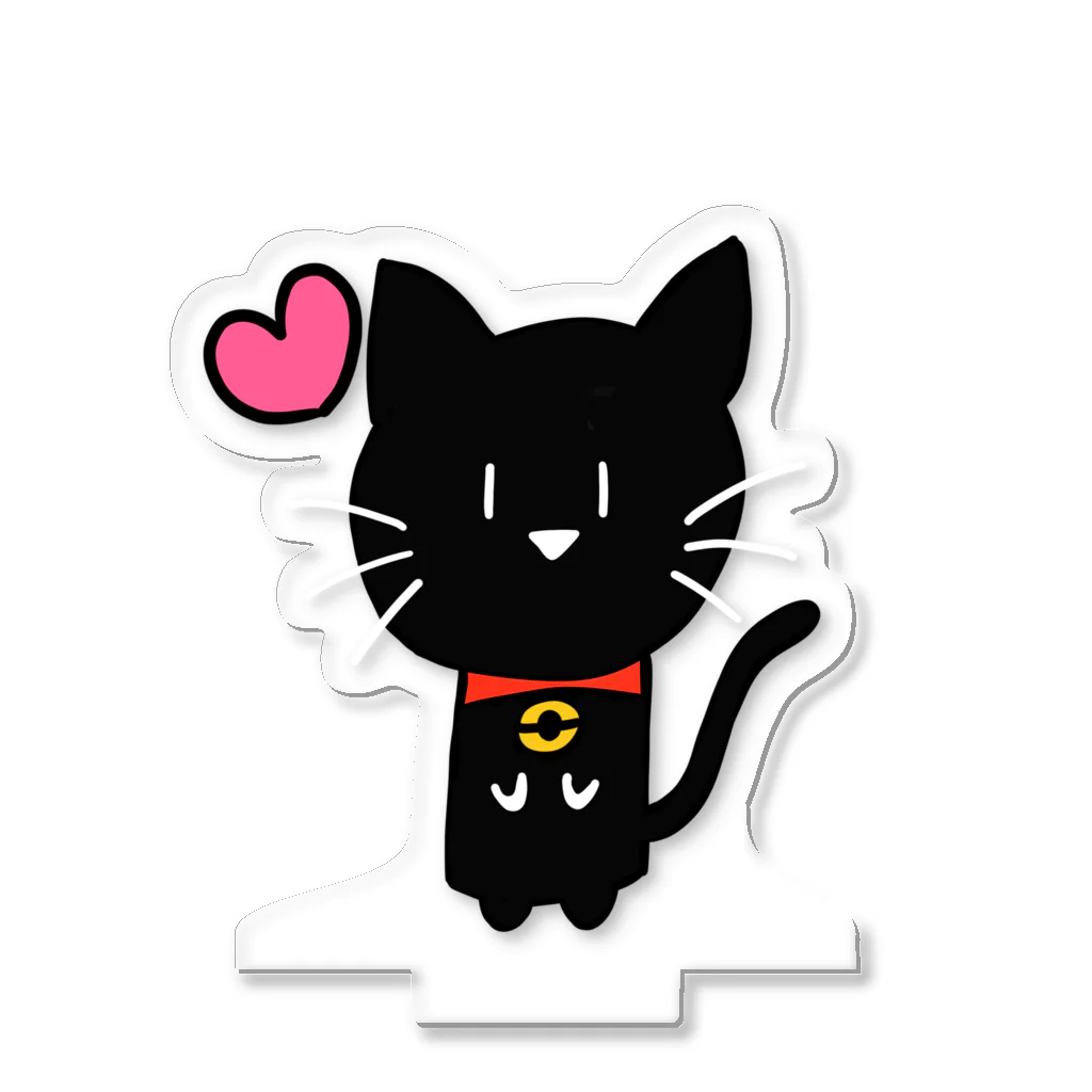 ねこ日和のねこ日和（黒猫） アクリルスタンド