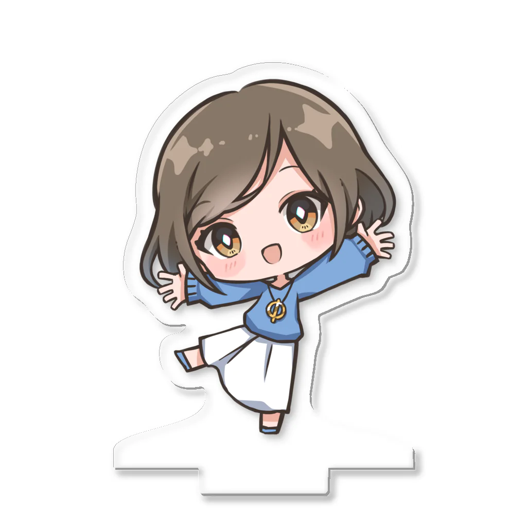 Φしらたまもなかのもなかちゃんグッズ Acrylic Stand