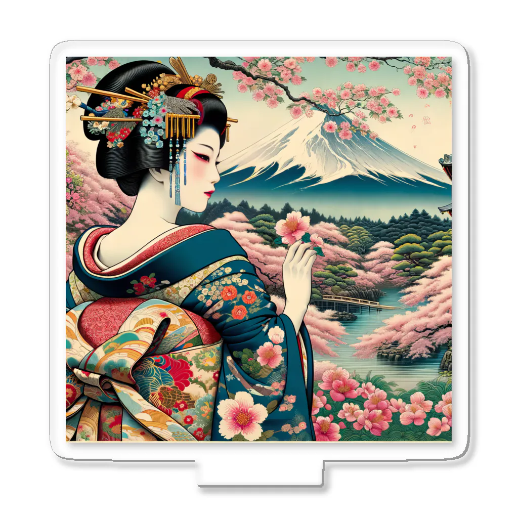 manyou-lab_Ukiyo-eの浮世絵 美人画 Ukiyoe beauty painting [UB-DL-SR001-0002] アクリルスタンド