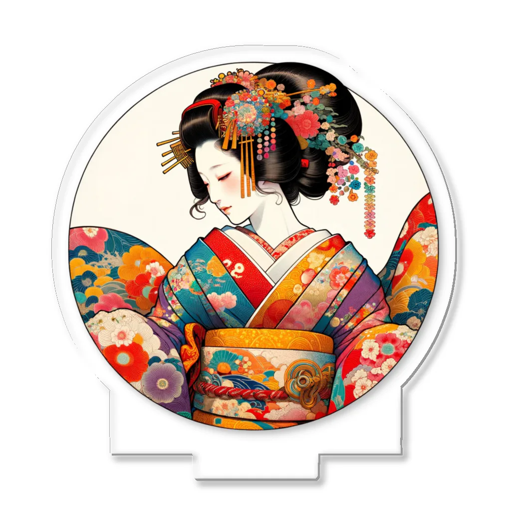 manyou-lab_Ukiyo-eの浮世絵 美人画 Ukiyoe beauty painting [UB-DL-SR002-0018] アクリルスタンド